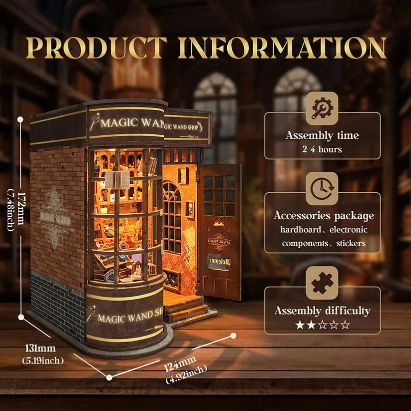 Zauberstab-Shop | Book Nook