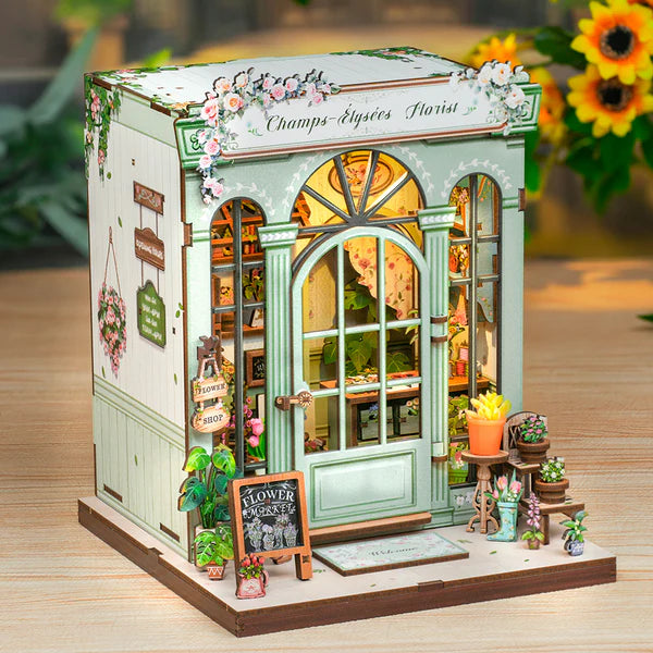 Florist auf den Champs-Élysées | Miniaturhaus