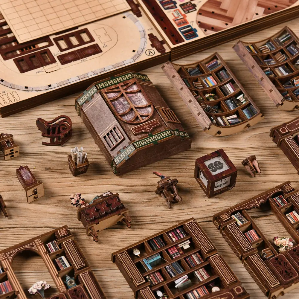 Dreamy Book Hall | Miniaturhaus