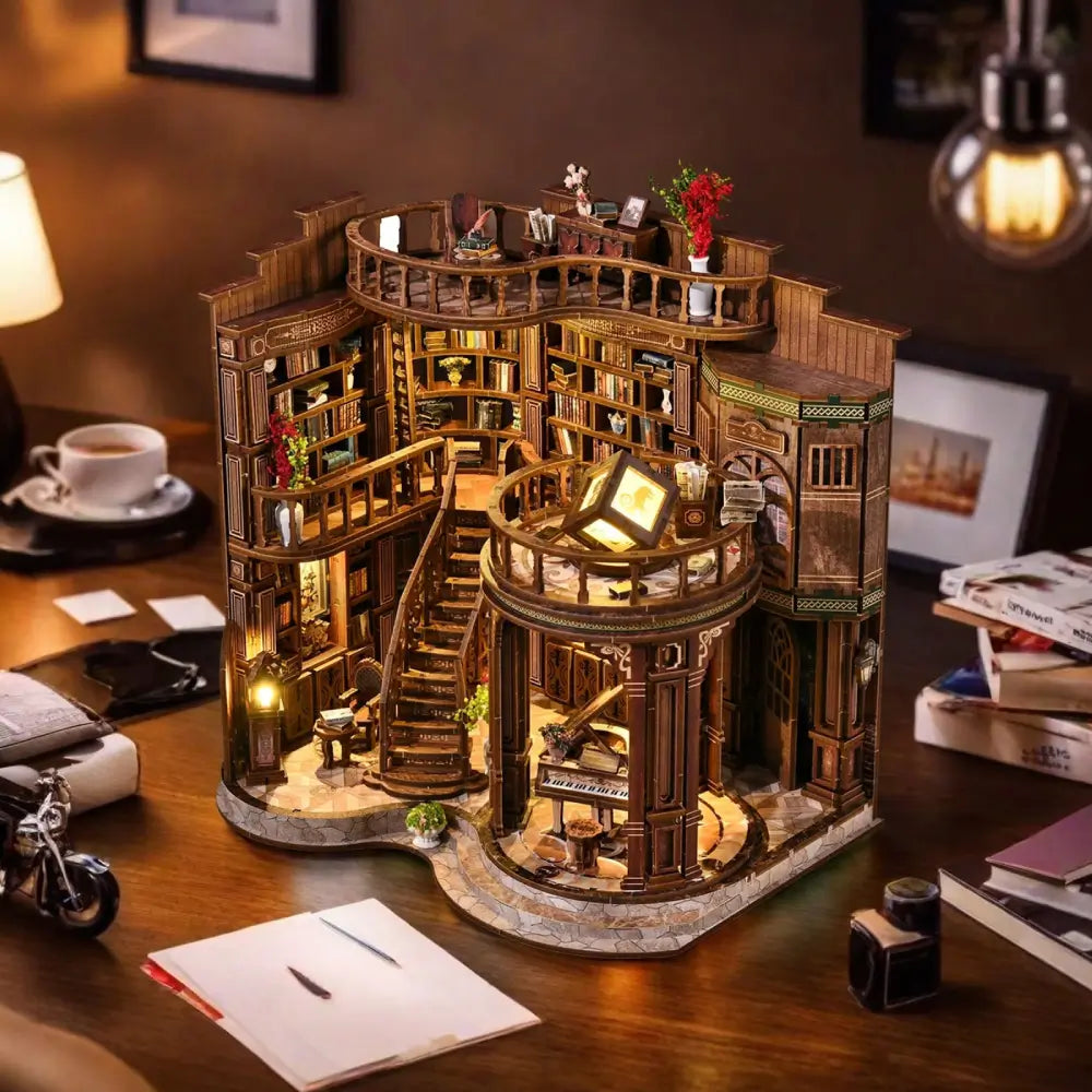 Dreamy Book Hall | Miniaturhaus
