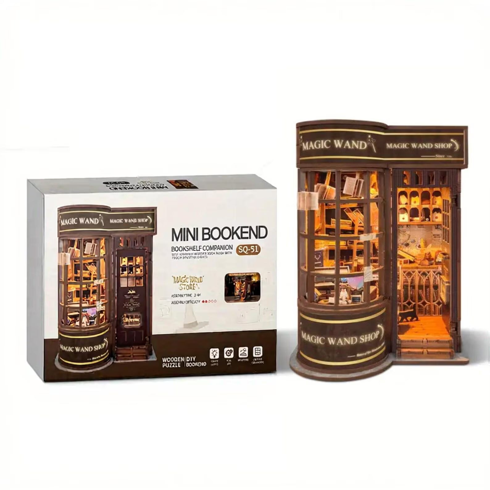 Zauberstab-Shop | Book Nook